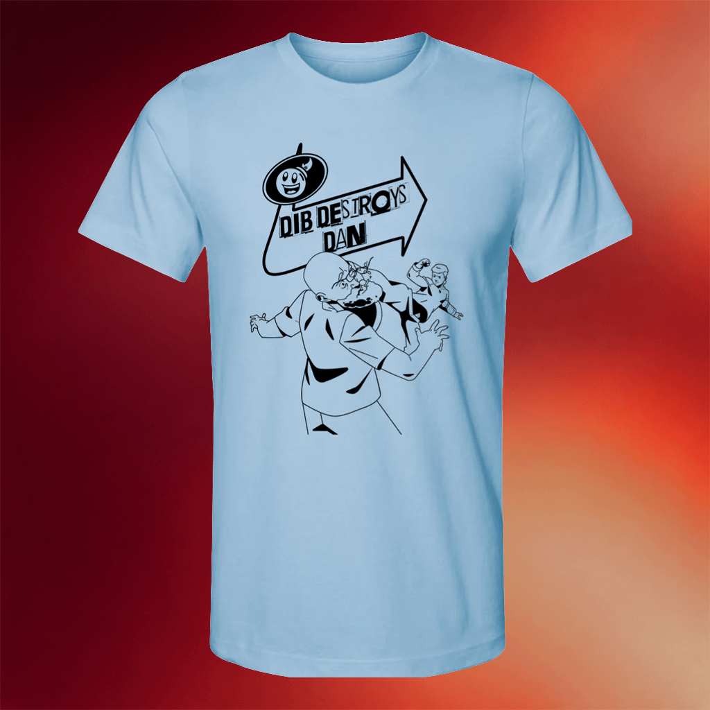 Giant Bomb Emporium Merch 2026 Dib Destroys Dan T-Shirt Best Gifts For Podcast Fans - Merchluma