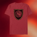 Game Of Thrones Merch Targaryen Crest Red T-Shirt House Of The Dragon Shirt Brother Gifts - Merchluma