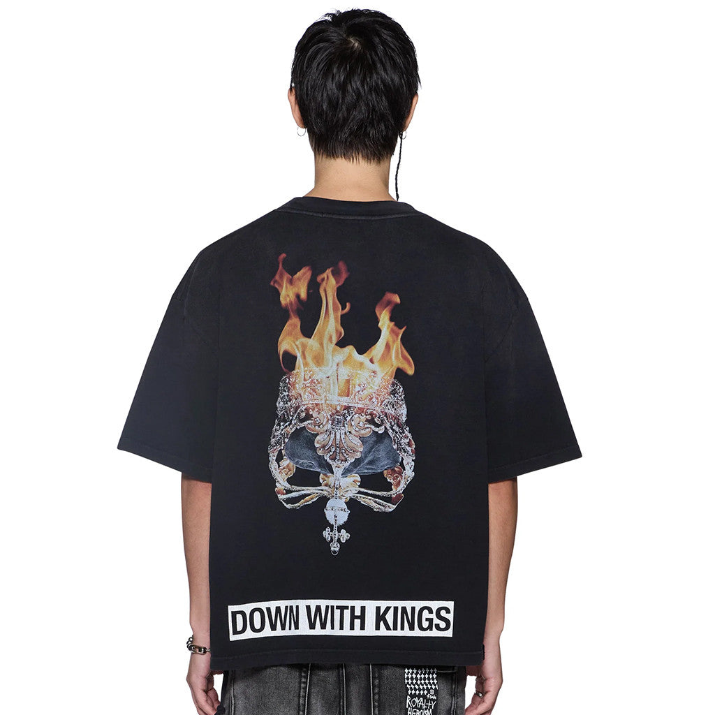 Ksubi Merch 2026 Kings Halen T-Shirt Down With Kings Shirt Gifts For Friends - Merchluma