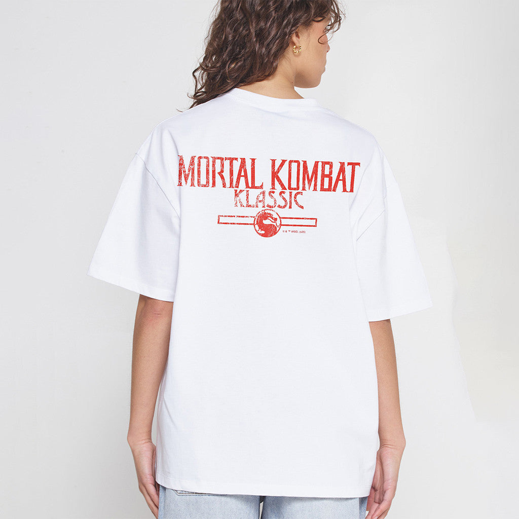 Mortal Kombat Banner T-Shirt 2026 Mortal Kombat Merchandise Gifts For Sisters - Merchluma