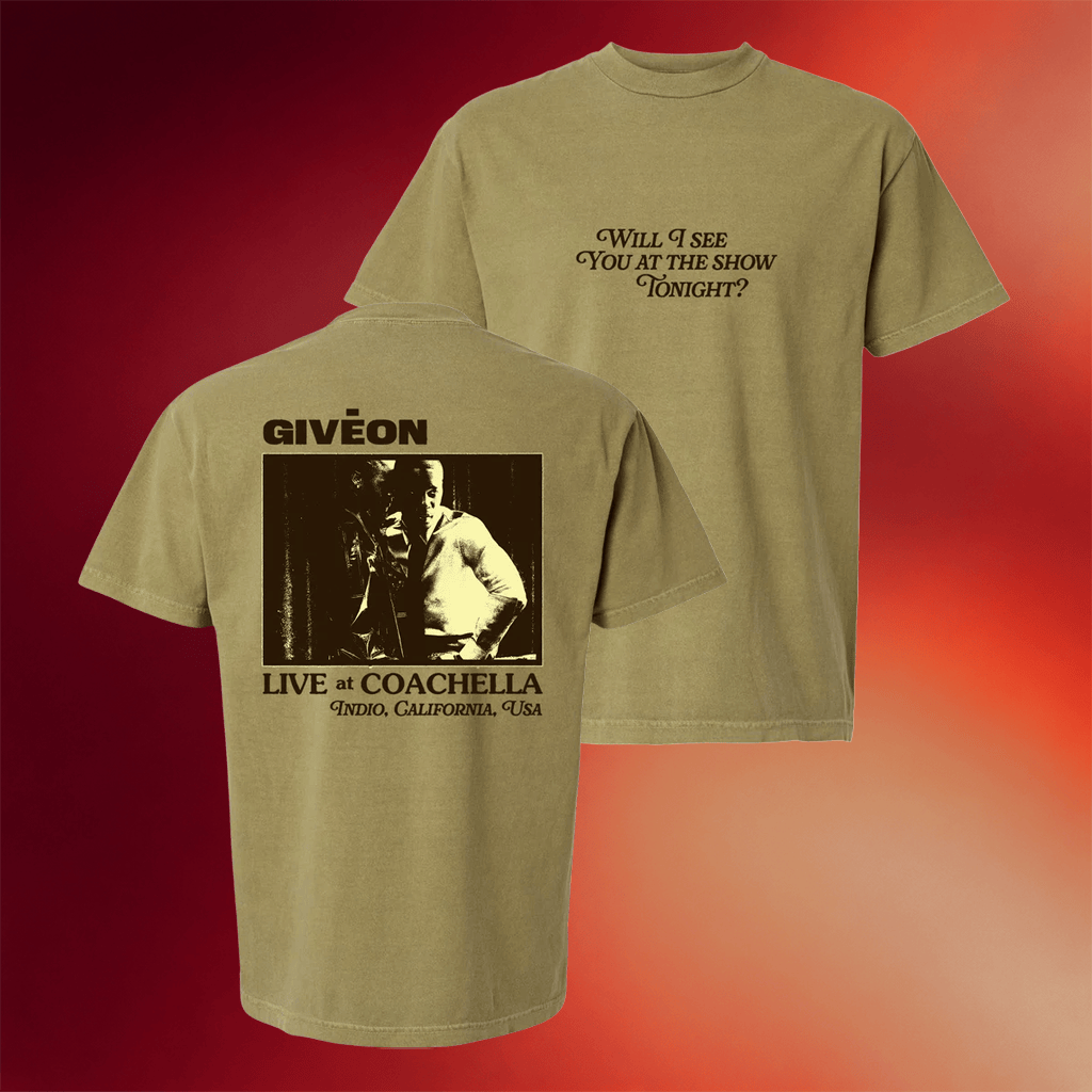 Giveon Coachella Merch Giveon Coachella 2026 Photo T-Shirt Music Lover Gifts Ideas - Merchluma