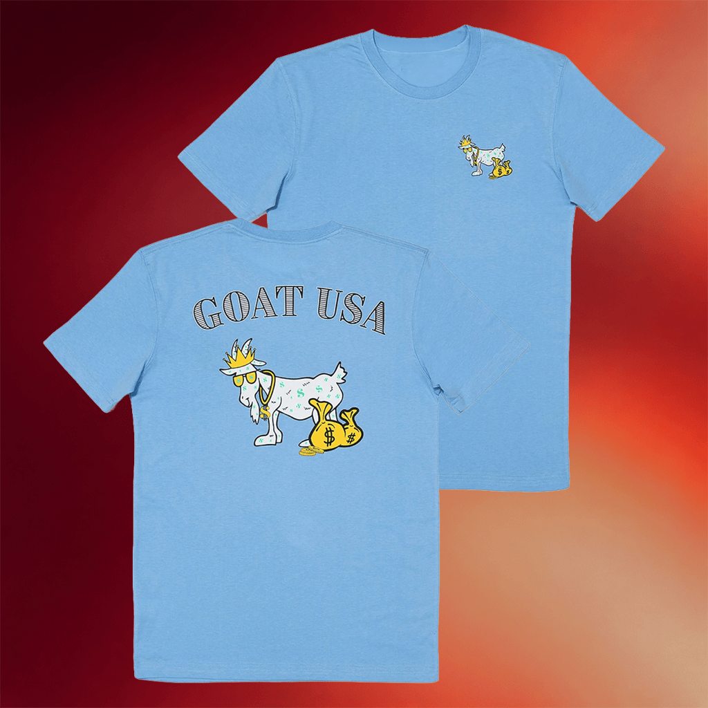 GOAT USA Merch 2026 Cash Money T-Shirt GOAT Clothing Unique Gifts For Brothers - Merchluma