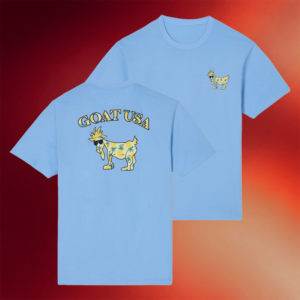 GOAT USA Merch 2026 Pineapple T-Shirt GOAT USA Shirts Birthday Gifts For Mom - Merchluma
