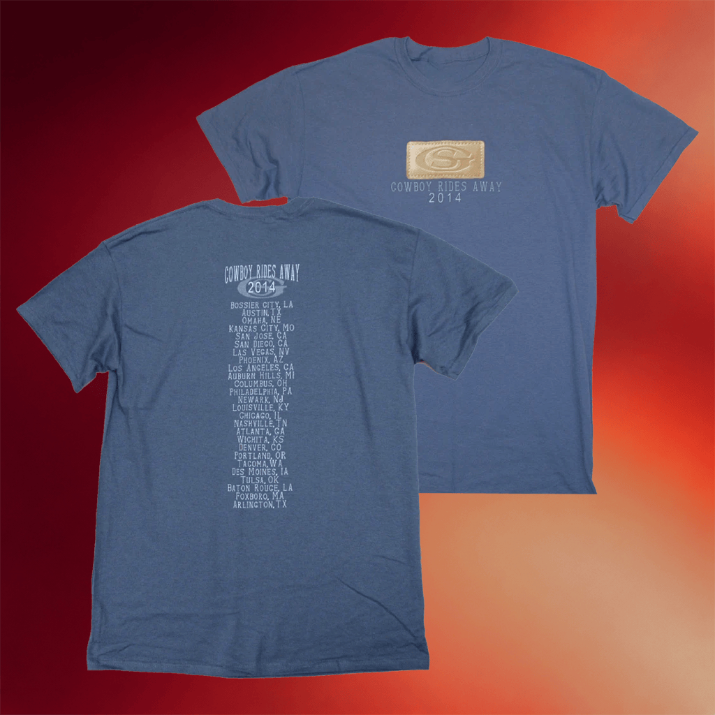 George Strait Merch Cowboy Rides Away T-Shirt Gifts For Country Music Fans - Merchluma