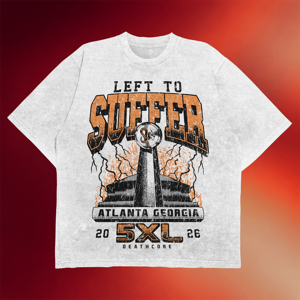 Left To Suffer Merch 2026 Super Bowl T-Shirt Gifts For Music Lovers - Merchluma