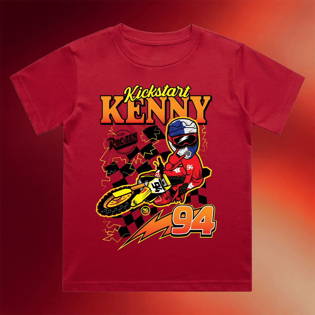 Ken Roczen Merch Roczen McQueen T-Shirt Kickstart Kenny 94 Shirt Present For Husband - Merchluma