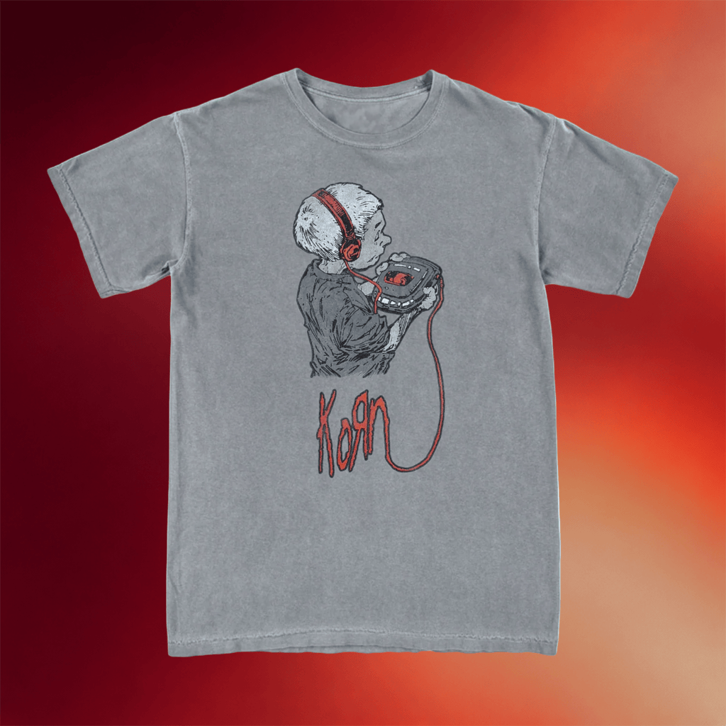 Korn Merch 2026 Walkman T-Shirt Korn Band Shirt Gifts Ideas For Music Lovers - Merchluma