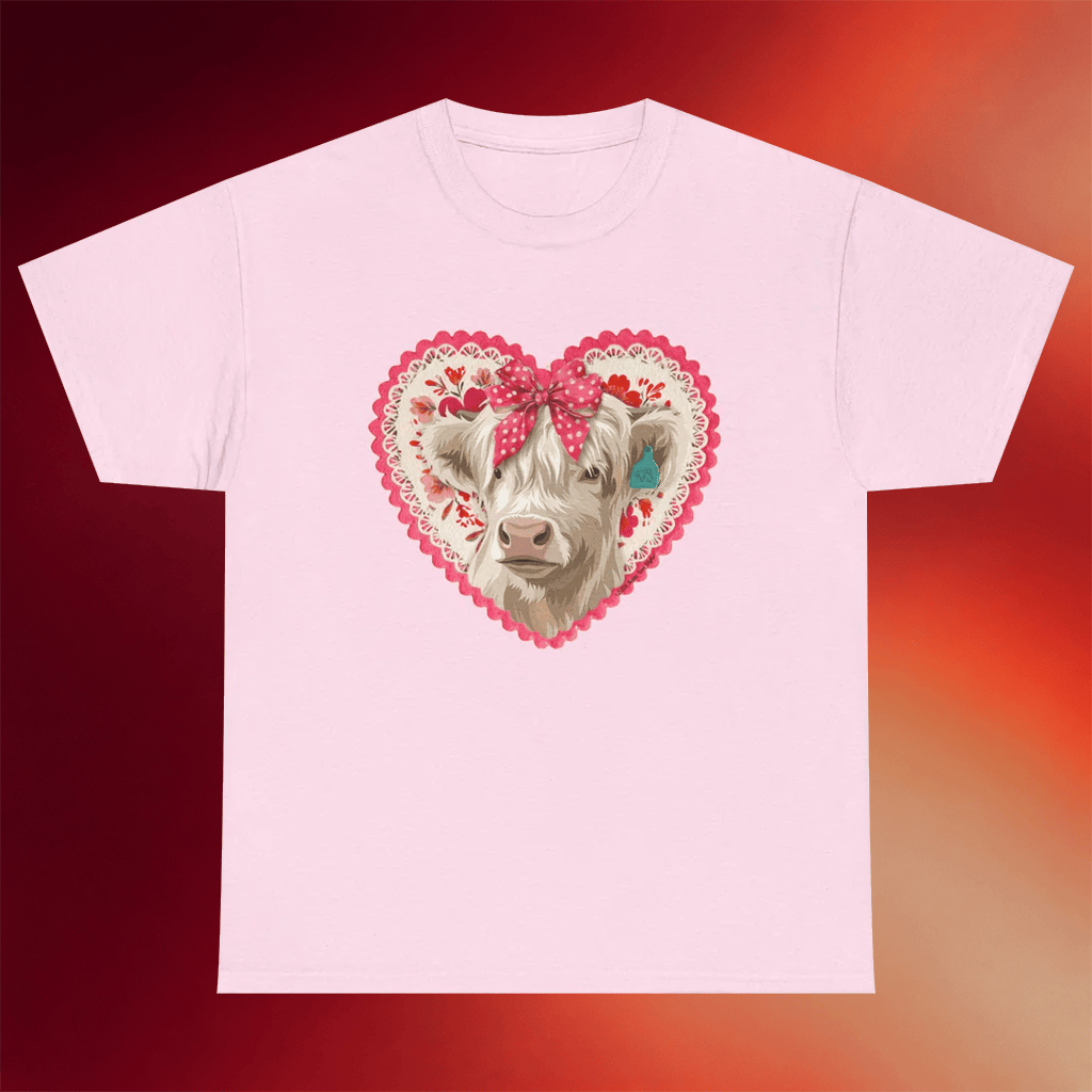 Katie Van Slyke Merch Cowlentine's T-Shirt Valentine Gift For Girlfriend - Merchluma