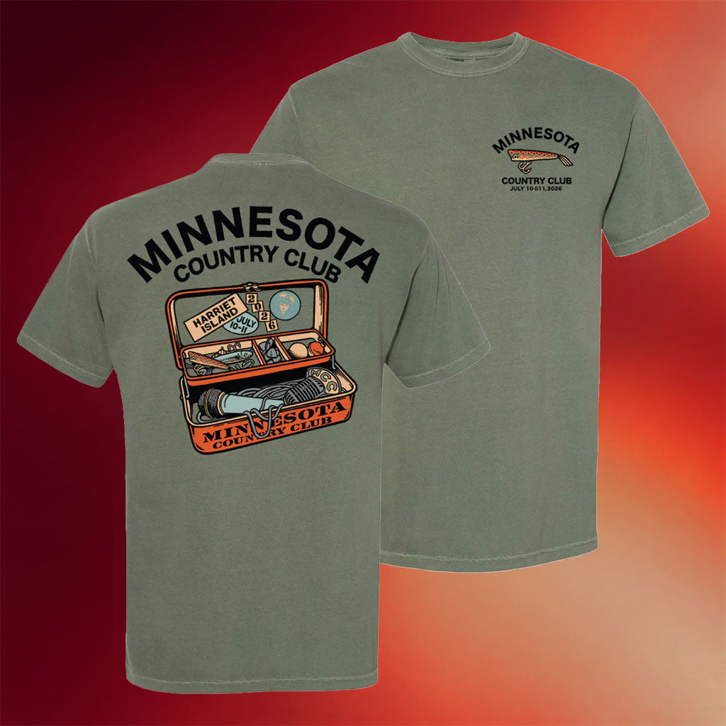 Minnesota Country Club Merch 2026 Tackle Box T-Shirt Birthday Presents For Fathers - Merchluma