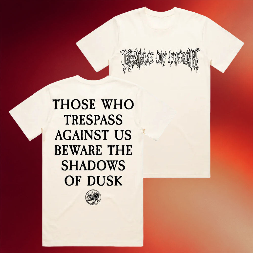 Cradle Of Filth Merch 2026 Trespass T-Shirt Unique Gifts For Music Lovers - Merchluma