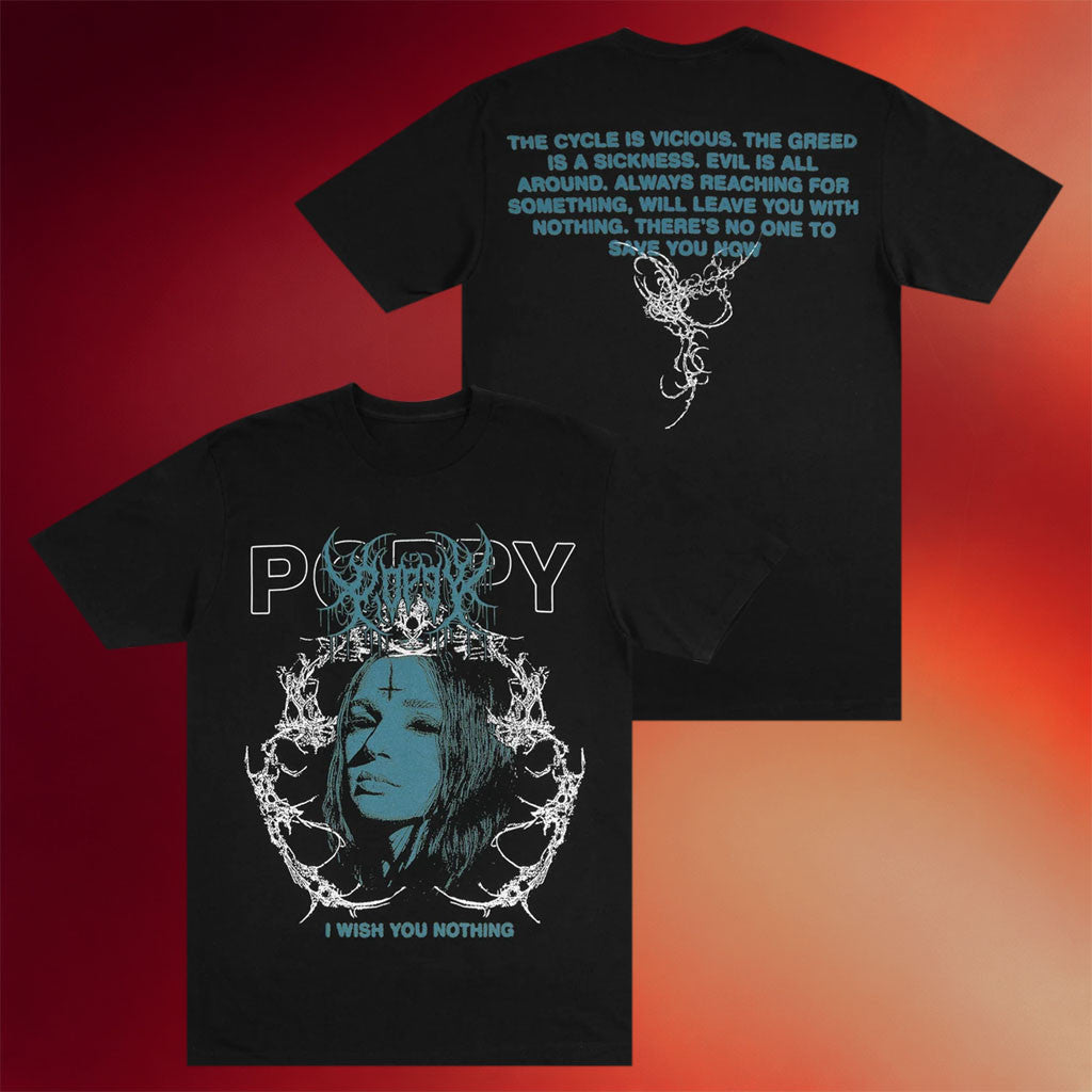 Impoppy Merch 2026 Cursed T-Shirt I Wish You Nothing Shirt Poppy Merch Gift For Fans - Merchluma