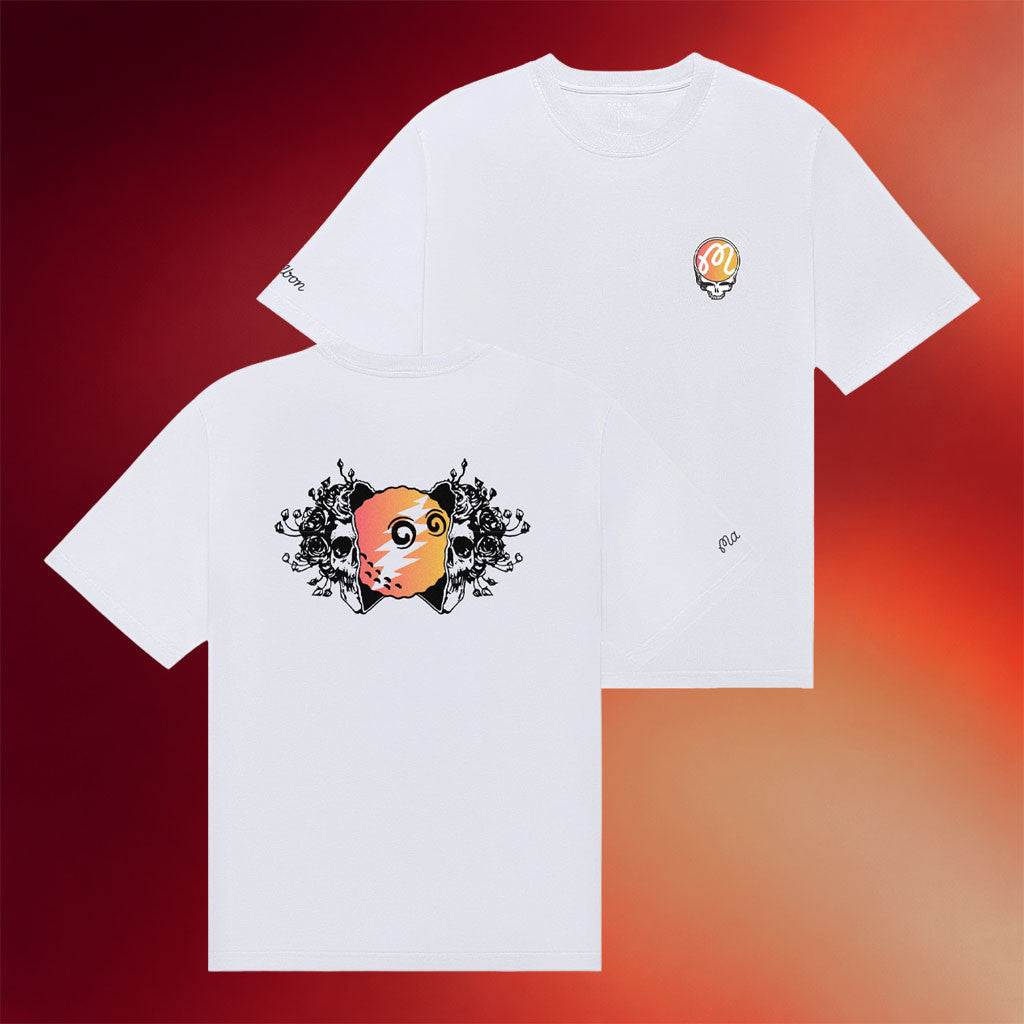Malbon Merch 2026 Malbon Golf X Grateful Dead Bermuda Foundation T-Shirt Gift For Brothers - Merchluma
