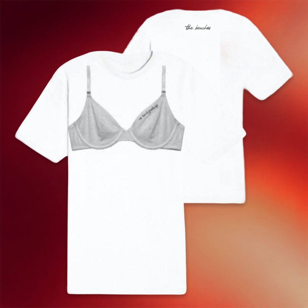 The Beaches Merch 2026 Bra T-Shirt The Beaches Shirt Funny Gift For Rock Band Fans - Merchluma