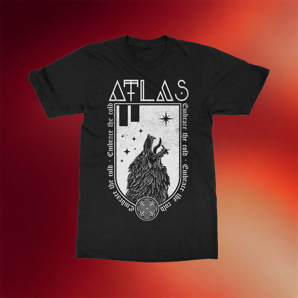 Indiemerch Merch 2026 Atlas Wolf T-Shirt Black Atlas Band Merch Best Gift For Music Fans - Merchluma