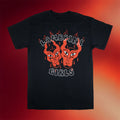 Lambrini Girls Merch 2026 Devil T-Shirt Black Present For Rock Band Fans - Merchluma