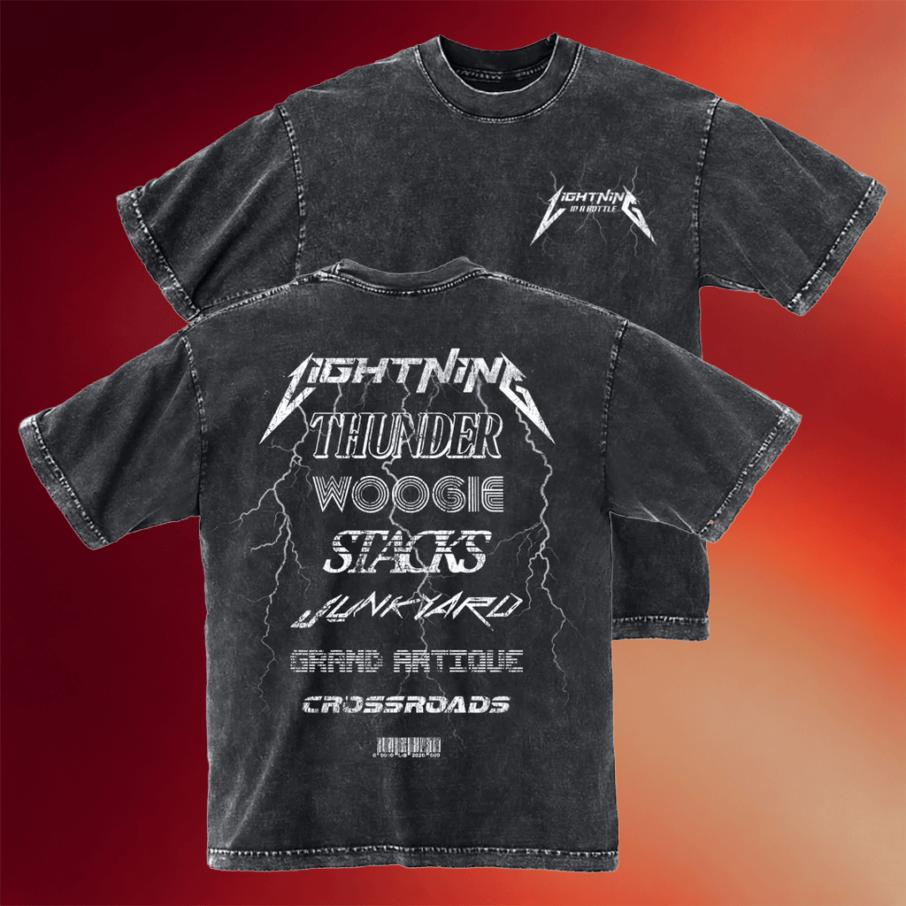 Do Lab Merch 2026 Lightning In A Bottle Stage Names T-Shirt Gift For Music Lovers - Merchluma