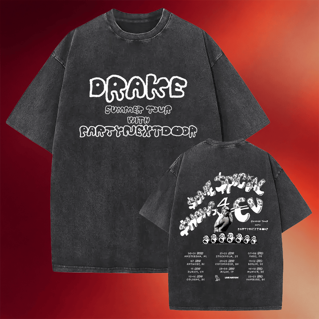 Drake Merch 2026 Summer EU Tour T-Shirt Drake Iceman Merch Best Gifts For Rap Fans - Merchluma