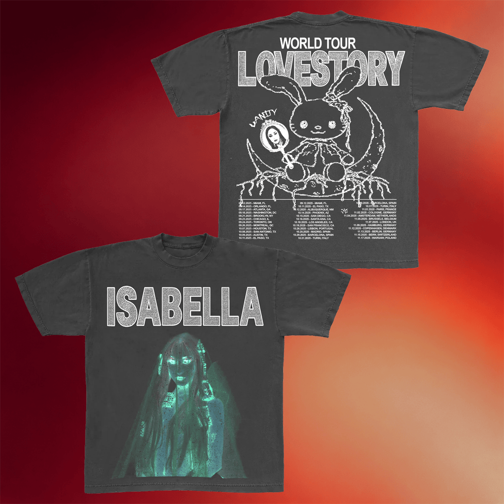Farmers Daughter Merch 2026 Isabella Lovestory Tour T-Shirt Gifts For Music Lovers - Merchluma