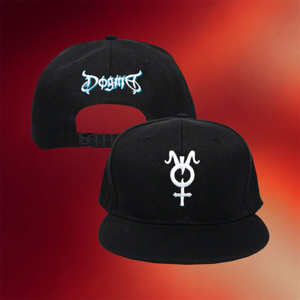 Dogma Merch 2026 Embroidered Symbol Snapback Hat Black Present For Band Fans - Merchluma