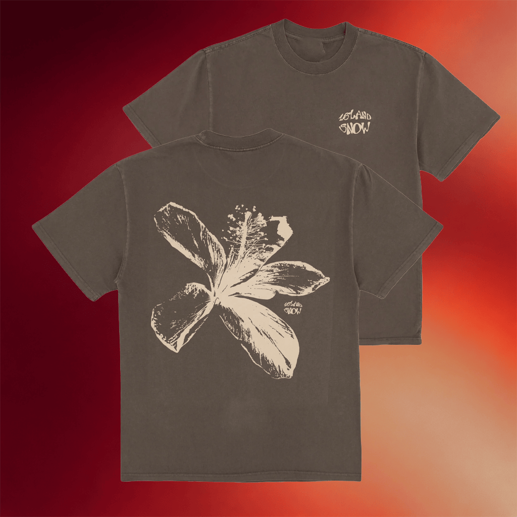 Island Snow Storm Merch Island Snow Hawaii Is Big Hibiscus T-Shirt Birthday Ideas For Wife - Merchluma