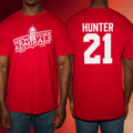 Heated Rivalry Merch 2026 New York Admirals T-Shirt Team Hunter #21 Shirt Gifts For Fans - Merchluma