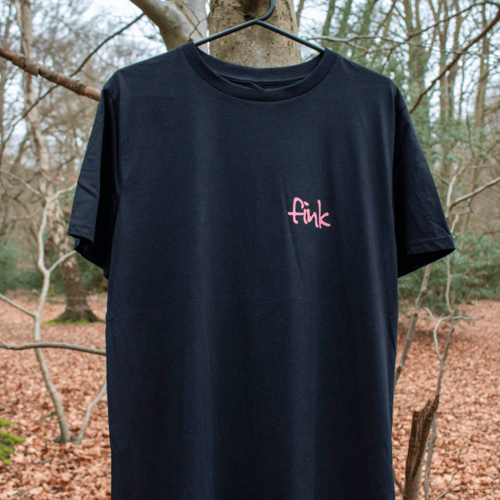 Fink Merch 2026 Tin Mine Album Title T-Shirt Black Gifts For Music Lovers - Merchluma