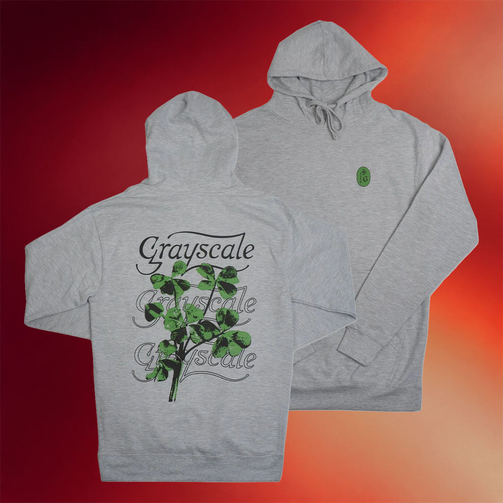 Grayscale Merch 2026 Signature Clover Hoodie Presents For Rock Music Lovers - Merchluma
