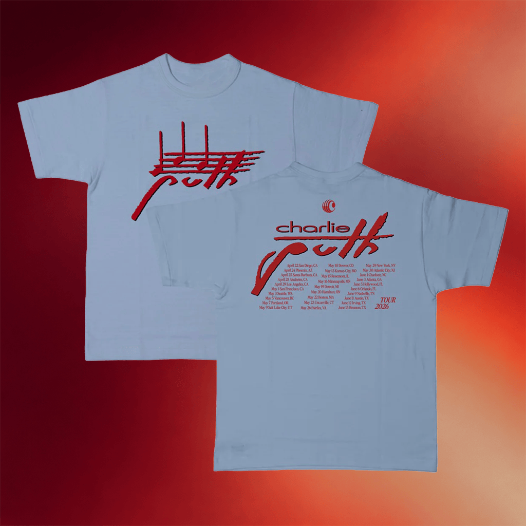 Charlie Puth Merch Charlie Puth 2026 Tour T-Shirt Music Lover Gift Ideas For Him - Merchluma