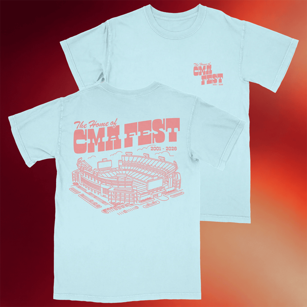 CMA Fest Merch 2026 Nissan Stadium Farewell T-Shirt The Home Of CMA Fest Shirt Music Fan Gifts - Merchluma