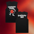 Lambrini Girls Merch 2026 Lips Tank Top Black Cuntology 101 Merch Gifts For Band Fans - Merchluma