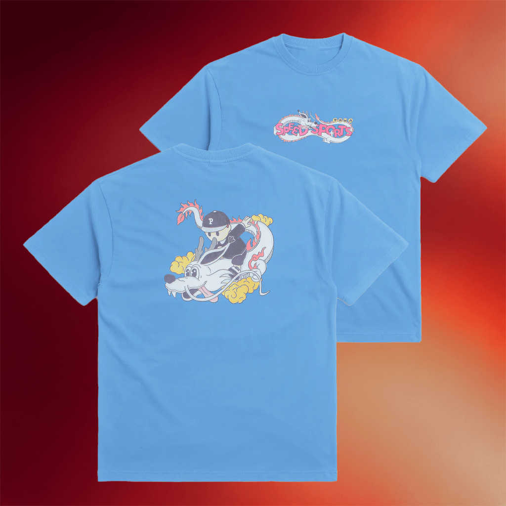 Flatspot Merch Pawa Speed Sports Dragon Doggo T-Shirt Birthday Gift Ideas For Him - Merchluma