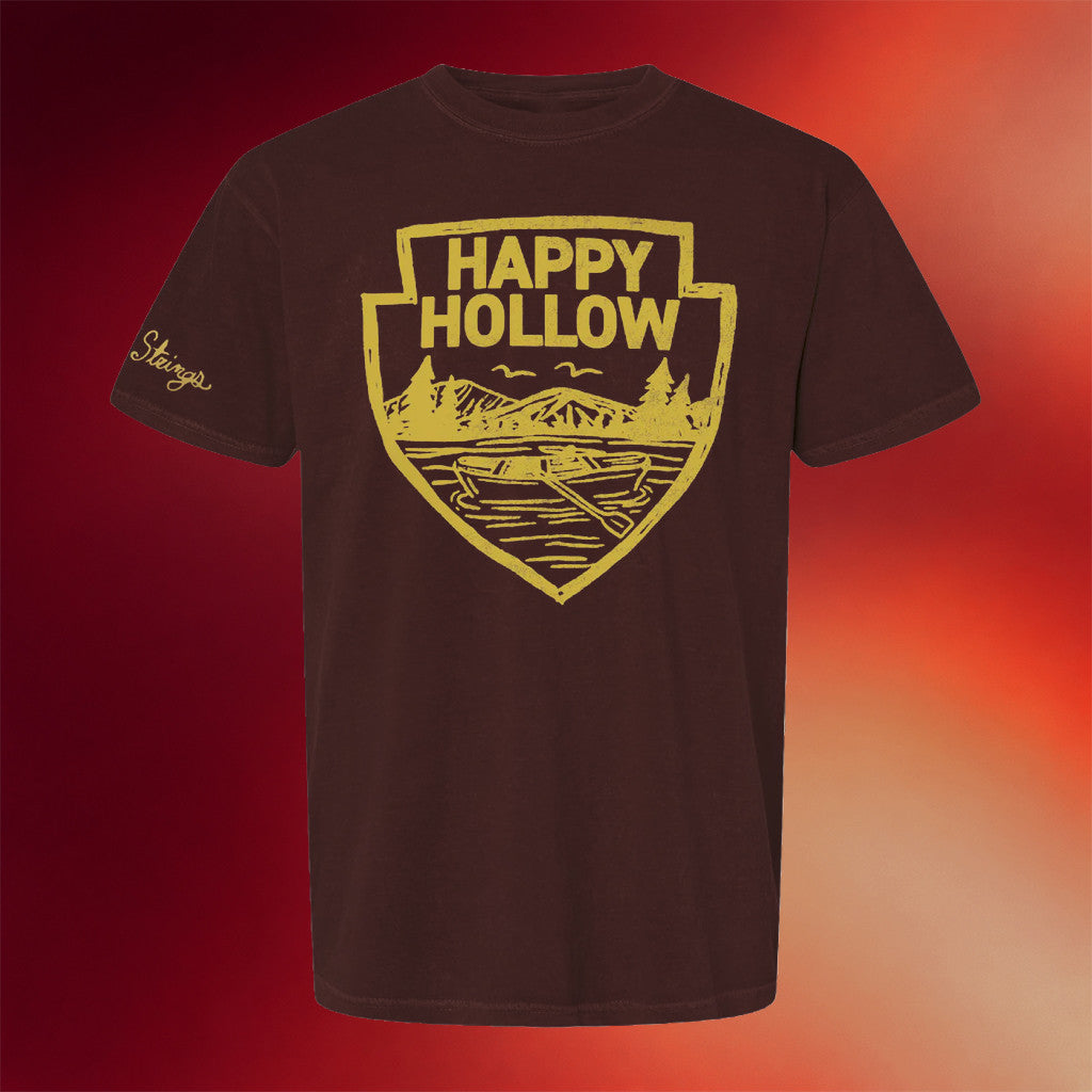 Billy Strings Merch 2026 Happy Hollow T-Shirt Hailey Miller Beiden Shirt Gifts For Music Fans - Merchluma