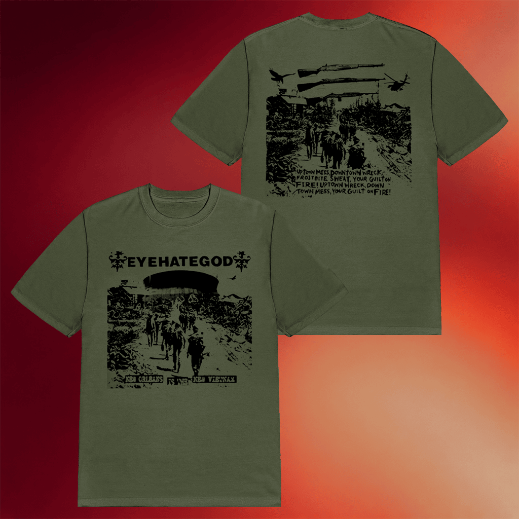 Eyehategod Merch 2026 New Orleans Is The New Vietnam T-Shirt Eyehategod Shirt For Fans - Merchluma