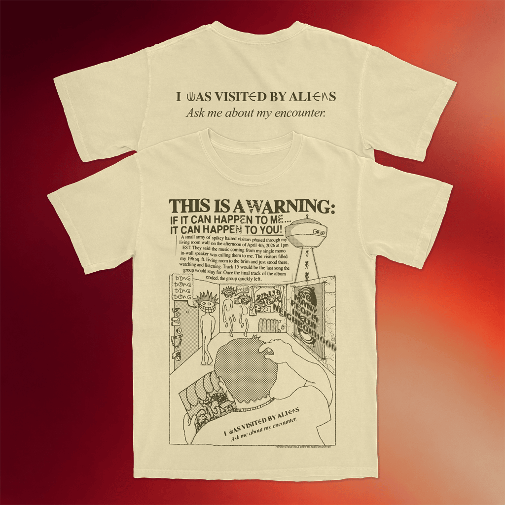 Favorite Vegetable Merch 2026 I Was VisitEd By AliENs T-Shirt Presents For Boyfriend - Merchluma
