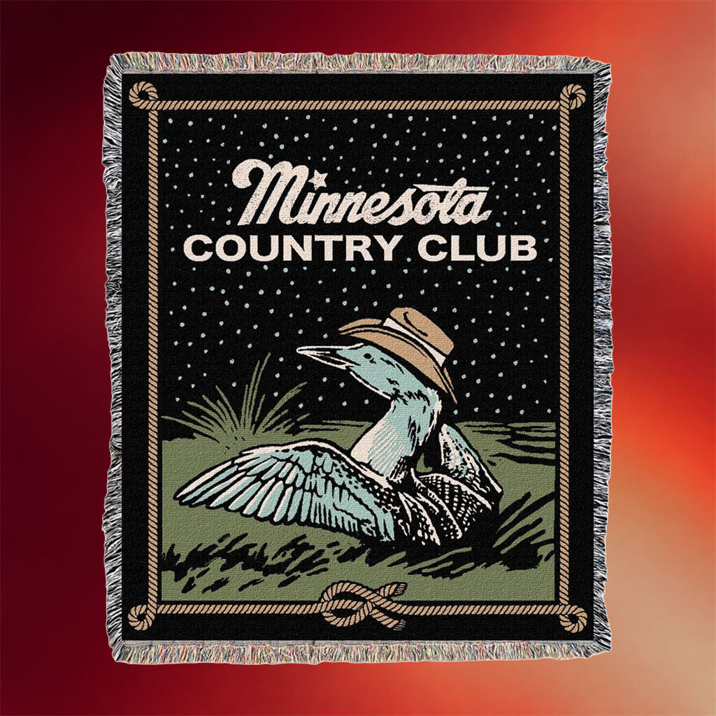 Minnesota Country Club Merch 2026 Loon Blanket Unique Gifts For Music Lovers - Merchluma