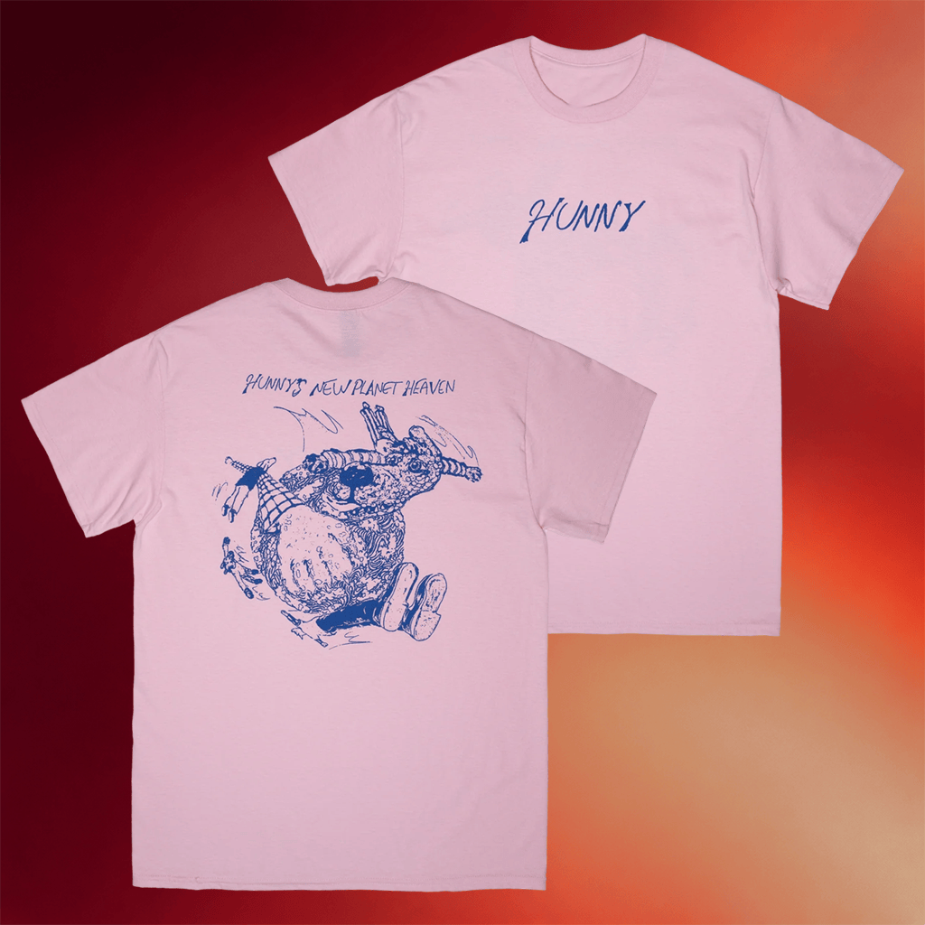 HUNNY Merch 2026 New Planet Heaven T-Shirt Hunny The Band Shirts Gifts For Sisters - Merchluma
