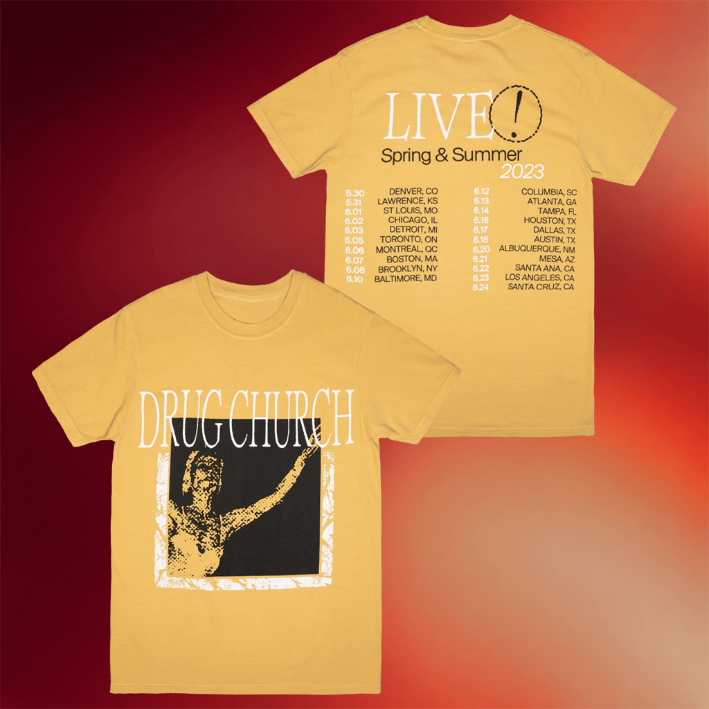 Drug Church Merch Spring And Summer 2023 Tour T-Shirt Gift Ideas For Music Lovers - Merchluma