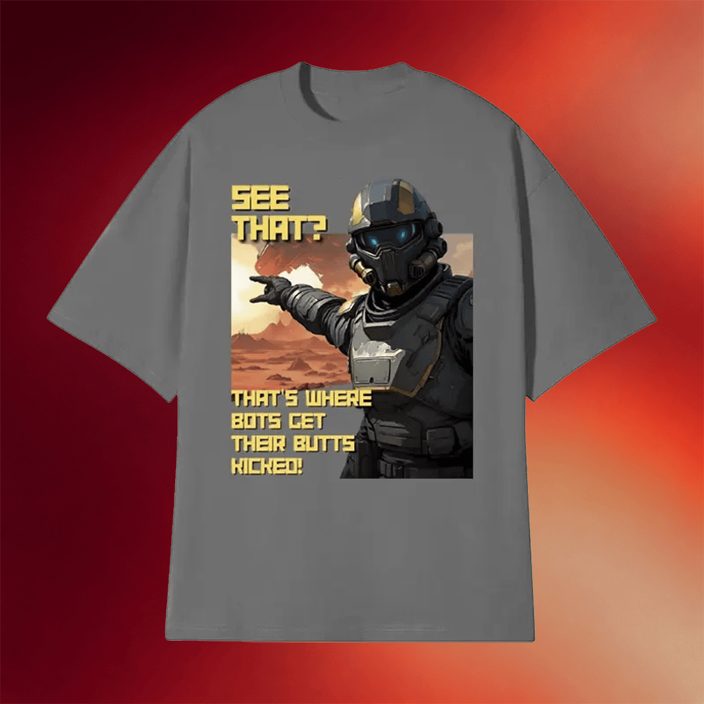 Helldivers Merch 2026 See That Shirt Helldivers T-Shirt Birthday Gifts For Video Game Lovers - Merchluma