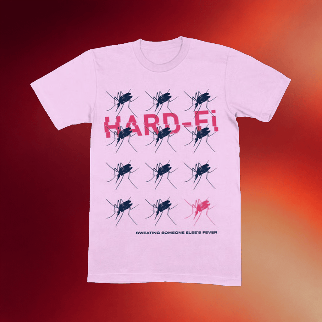 Hard Fi Merch 2026 Sweating Someone Else's Fever T-Shirt Gift Ideas For Music Lovers - Merchluma