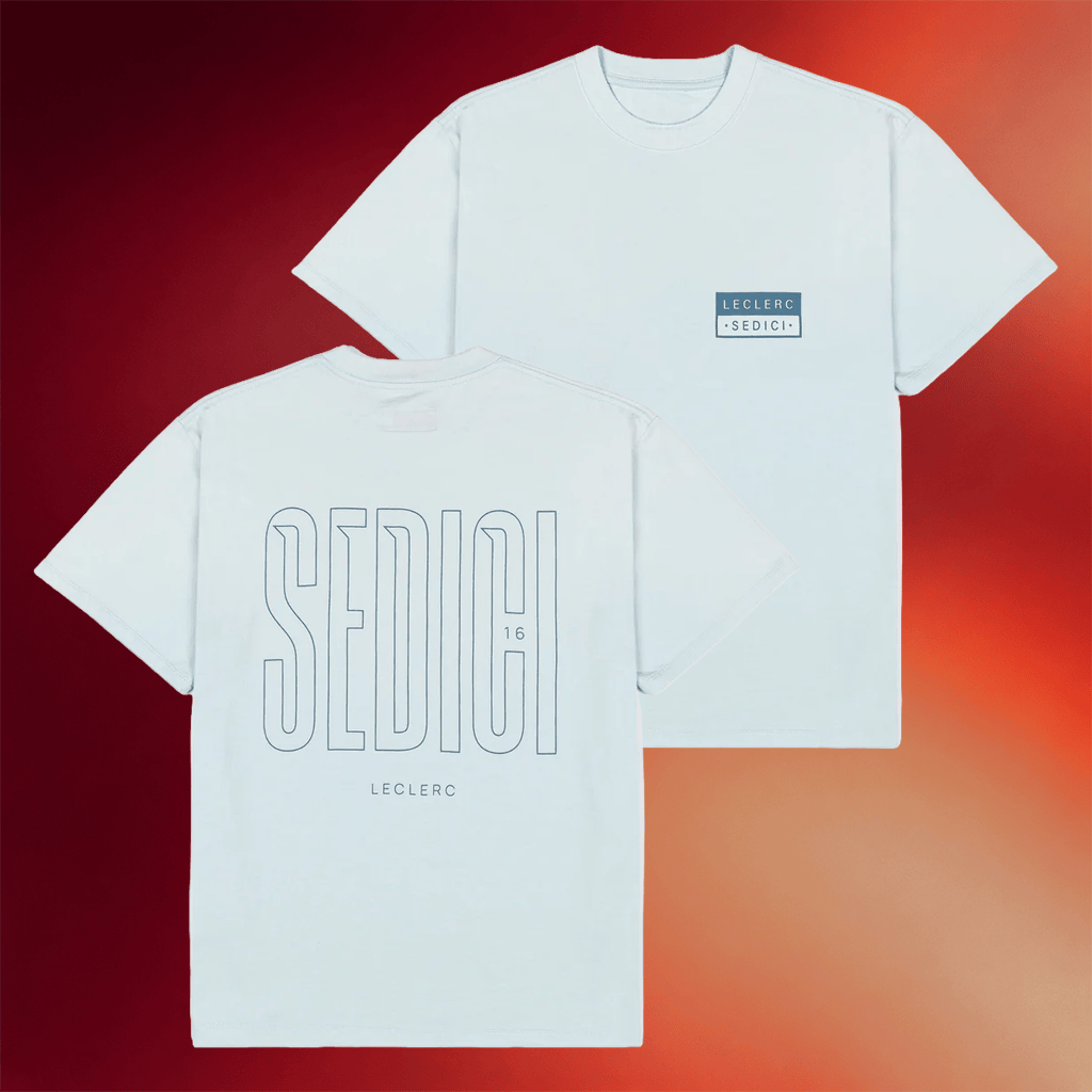 Charles Leclerc Merch 2026 Leclerc Sedici T-Shirt Charles Leclerc Shirt Gifts For F1 Fans - Merchluma