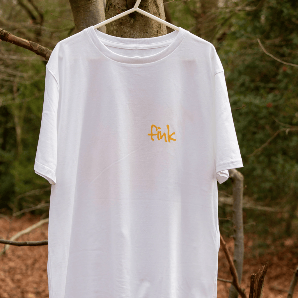 Fink Merch 2026 Album T-Shirt White Unique Gifts For Music Lovers - Merchluma