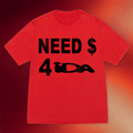 IDA Merch Need Cash T-Shirt Black Birthday Ideas For Brother - Merchluma