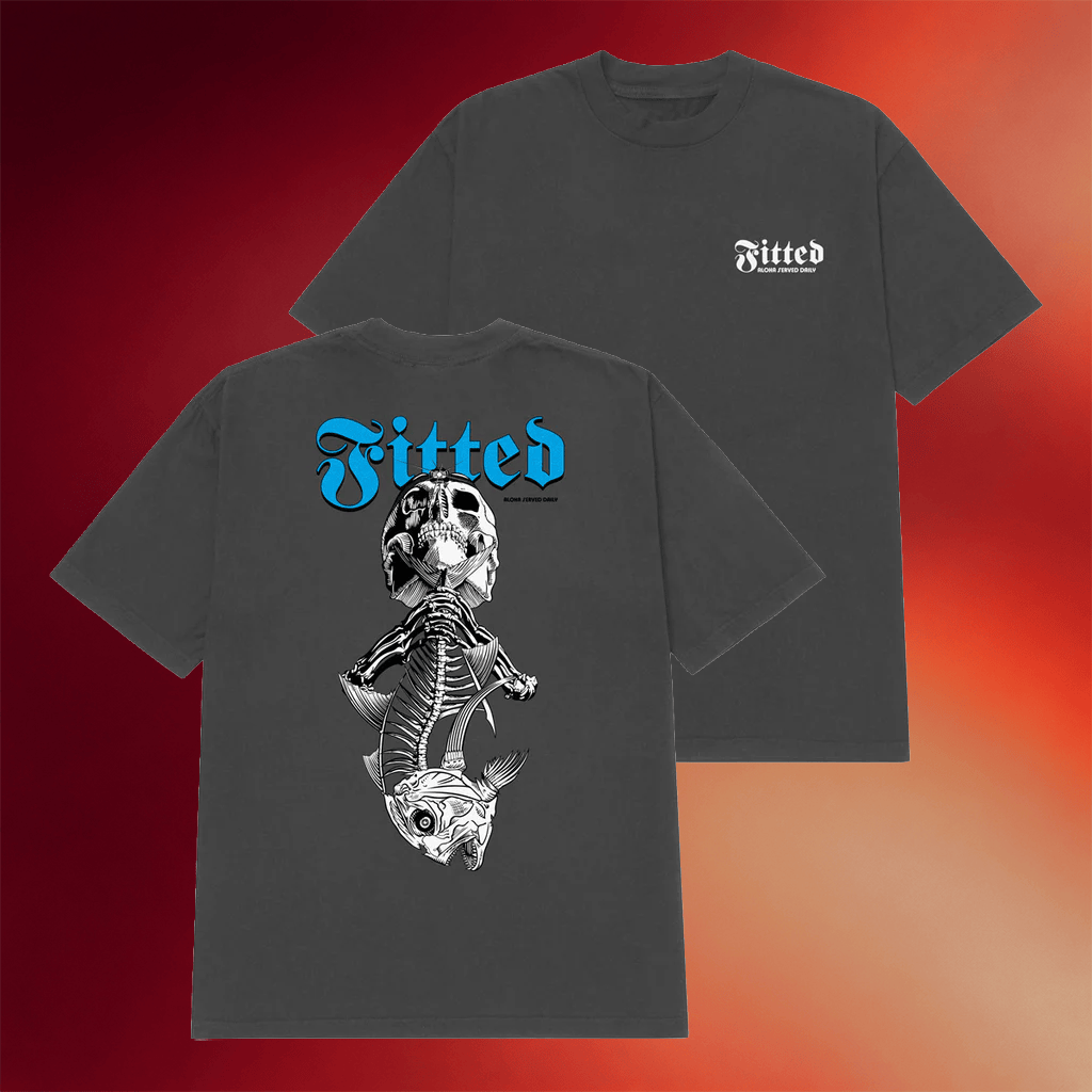 Fitted Hawaii Merch 116 Brigade T-Shirt 2026 Skeleton Fish Shirt Gifts For Brothers - Merchluma