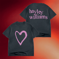 Hayley Williams Tour Merch 2026 Heart Paint T-Shirt Hayley Williams Shirt Gifts For Music Fans - Merchluma