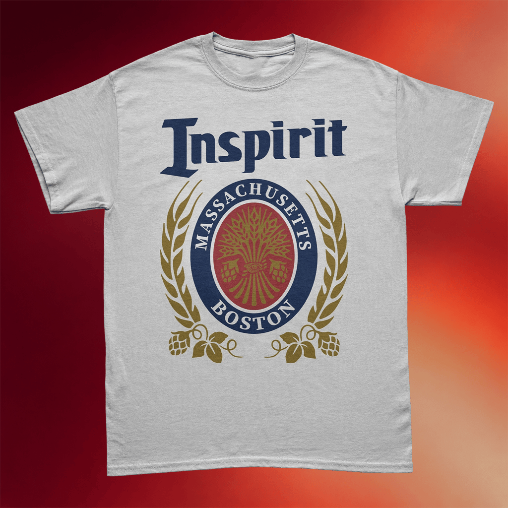 Inspirit Merch 2026 Beer T-Shirt Inspirit Massachusetts Boston Shirt Gifts For Band Fans - Merchluma