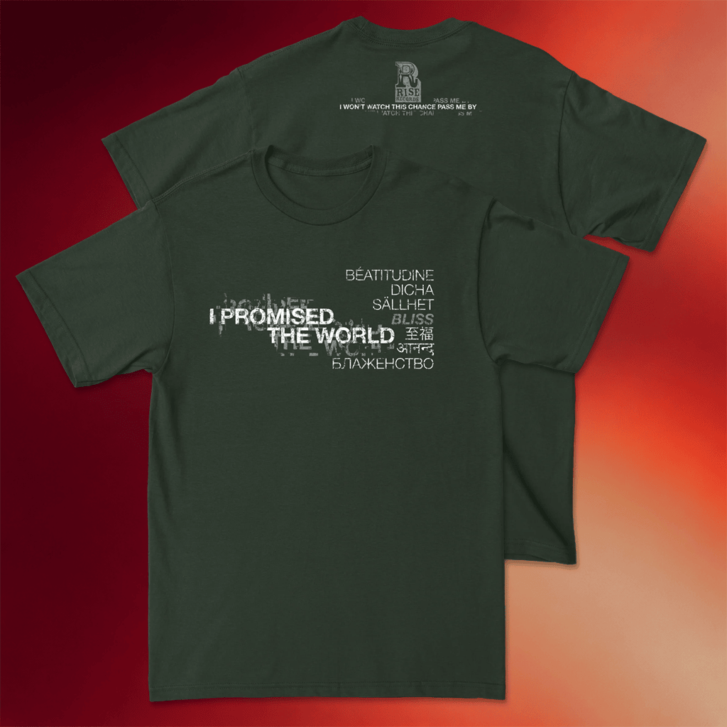 I Promised The World Merch 7 Languages T-Shirt 2026 Best Gifts For Music Lovers - Merchluma