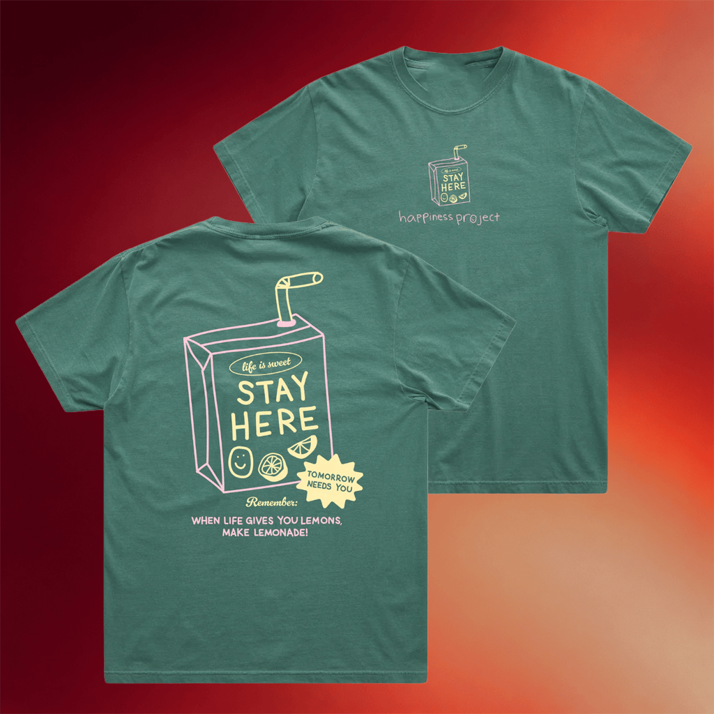 Happiness Project Merch 2026 When Life Gives You Lemons T-Shirt Best Gifts For Friends - Merchluma