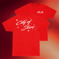 Hidden Hills Club Merch City Of Stars T-Shirt Red Birthday Gift For Besties - Merchluma