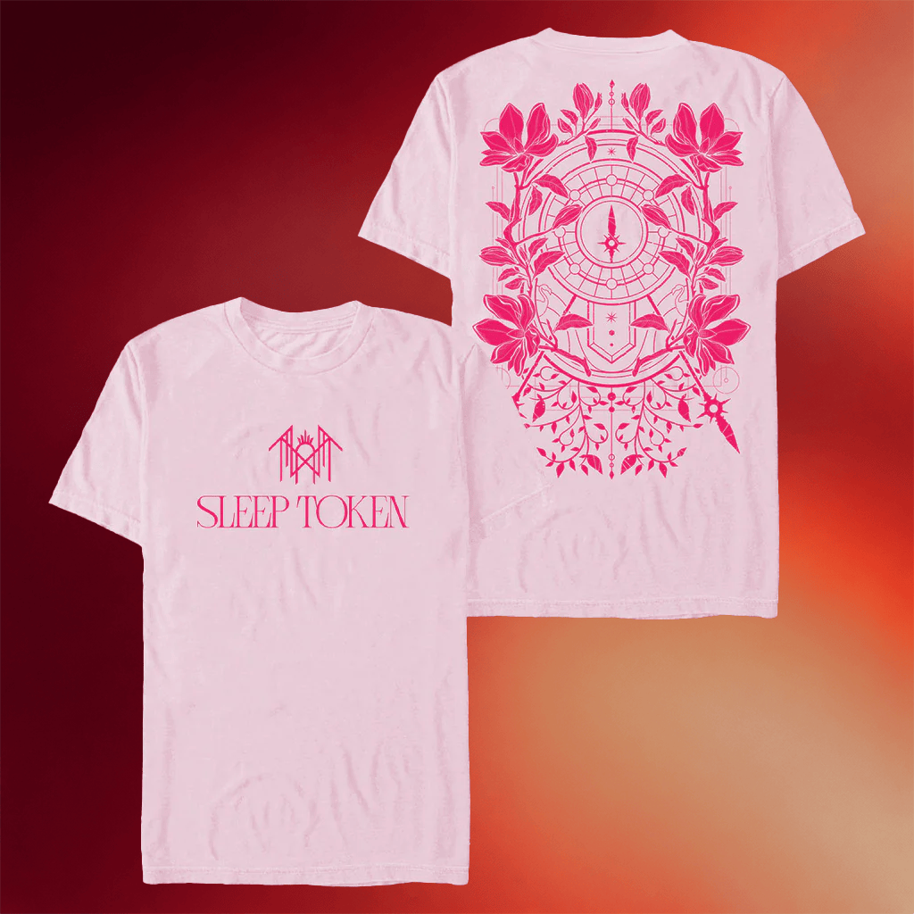 Impericon Merch Sleep Token Shirt Dangerous Valentine Light Pink T-Shirt Valentine's Day Gifts - Merchluma