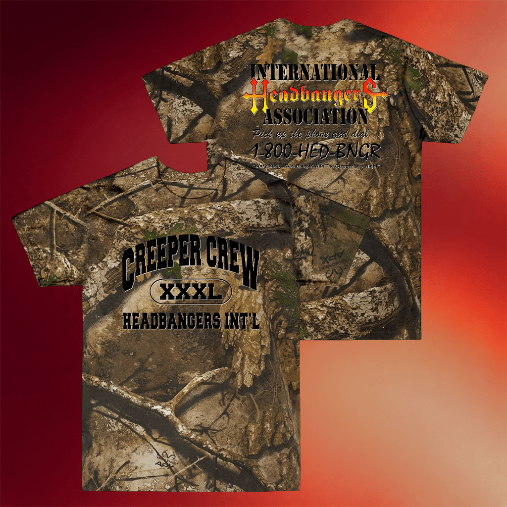 Hello Merch Gatecreeper Camo Creeper Crew T-Shirt Birthday Present For Dad - Merchluma